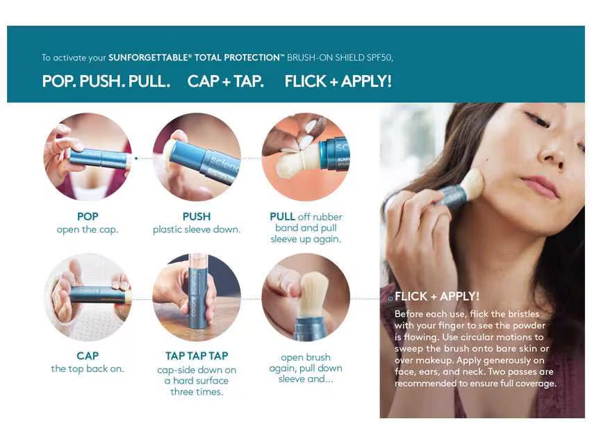 Colorescience Sunforgettable Total Protection Brush-On Shield SPF 50