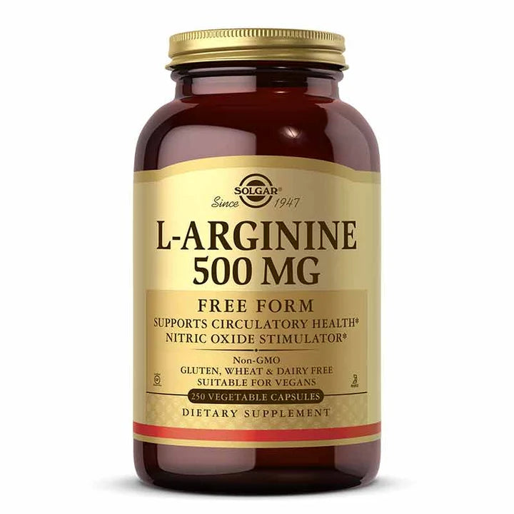 Solgar L-Arginine 500 mg 50 cápsulas vegetales