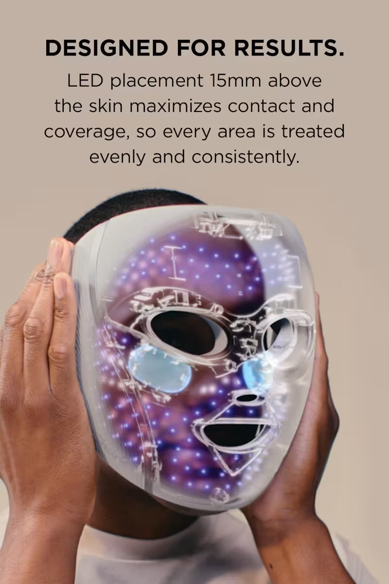 Shark CryoGlow™ LED Face Mask – Rose Glow