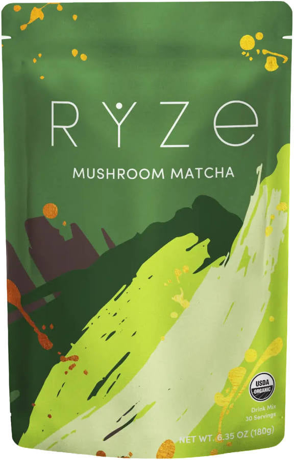 RYZE Mushroom Matcha Starter Kit USDA Organic