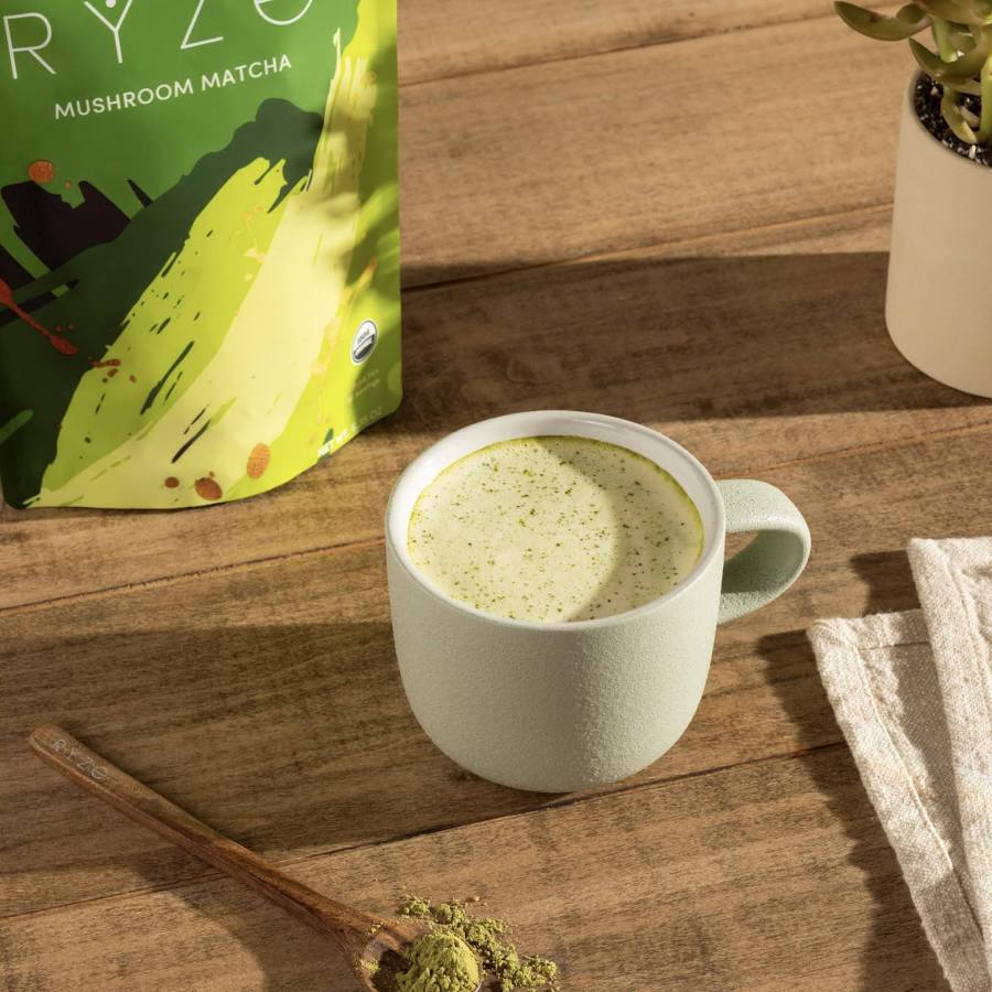 RYZE Mushroom Matcha Starter Kit USDA Organic