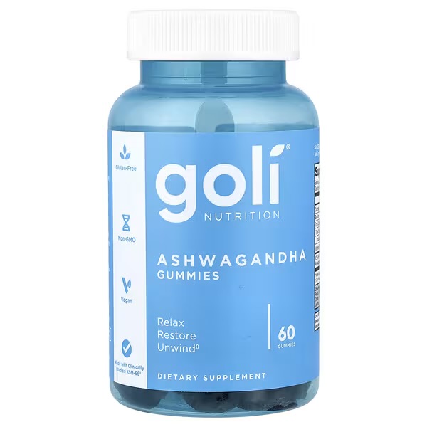 Goli Ashwagandha Mixed Berry Gummies 30 servings