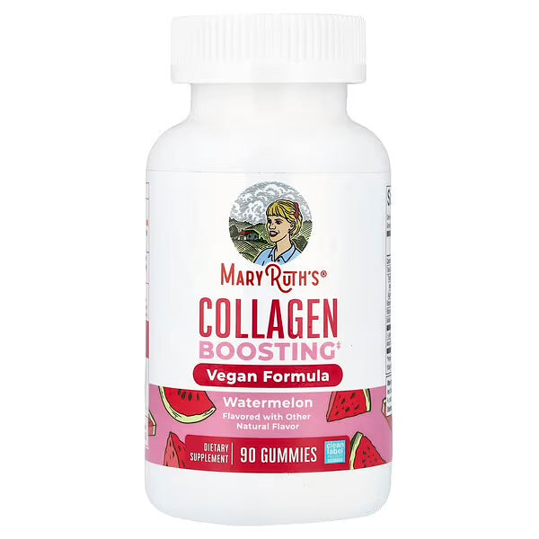 MaryRuth’s Vegan Collagen Boost Gummies Watermelon 90 unidades
