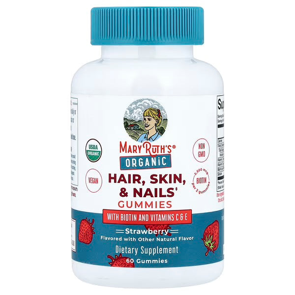 MaryRuth’s Gomitas Orgánicas Hair Skin & Nails con Biotina