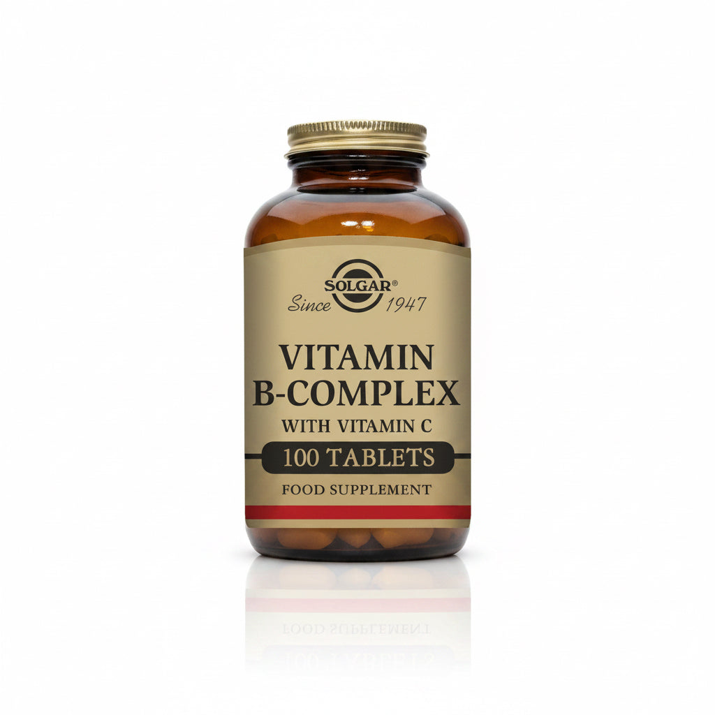 Solgar B-Complex con Vitamina C – 100 unidades