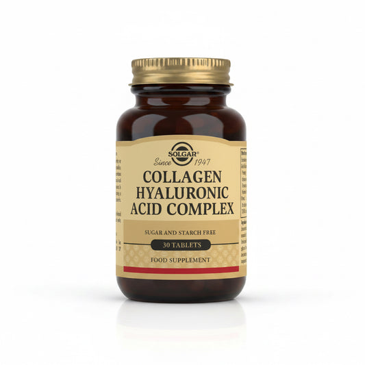 Solgar Hyaluronic Acid Complex 30 Comprimidos