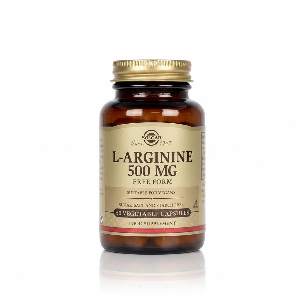 Solgar L-Arginina 500 mg - 50 cápsulas vegetales