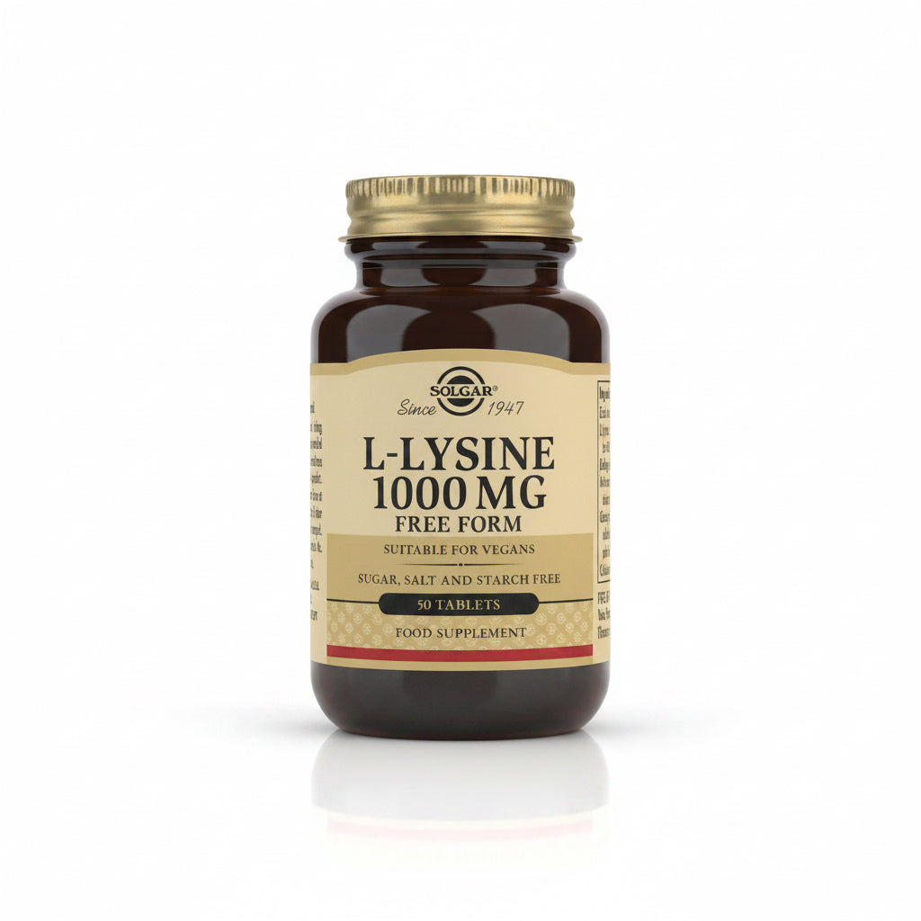 Solgar L-Lisina 1000 mg – 50 comprimidos