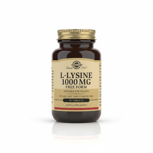 Solgar L-Lisina 1000 mg – 50 comprimidos