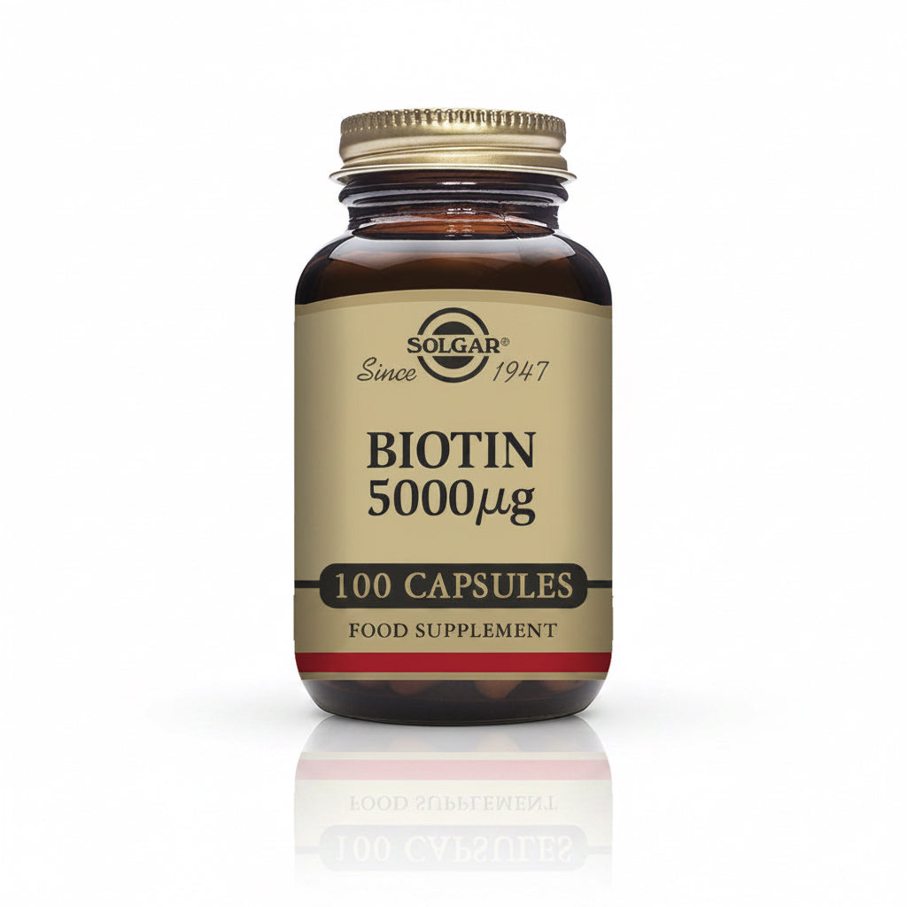 Solgar Biotina 5000 µg – 100 cápsulas