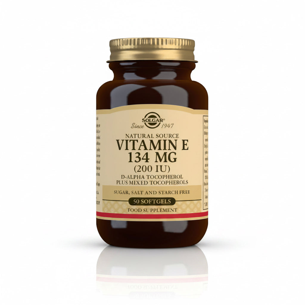 Solgar Vitamina E 200 IU - 50 cápsulas blandas